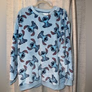 Disney Blue Stitch Sweatshirt